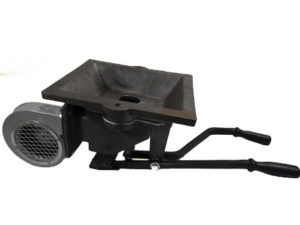 vuurpot met ventilator smidsvuur
